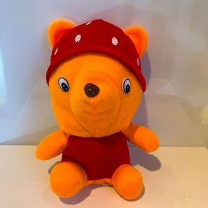 Orange teddy bear